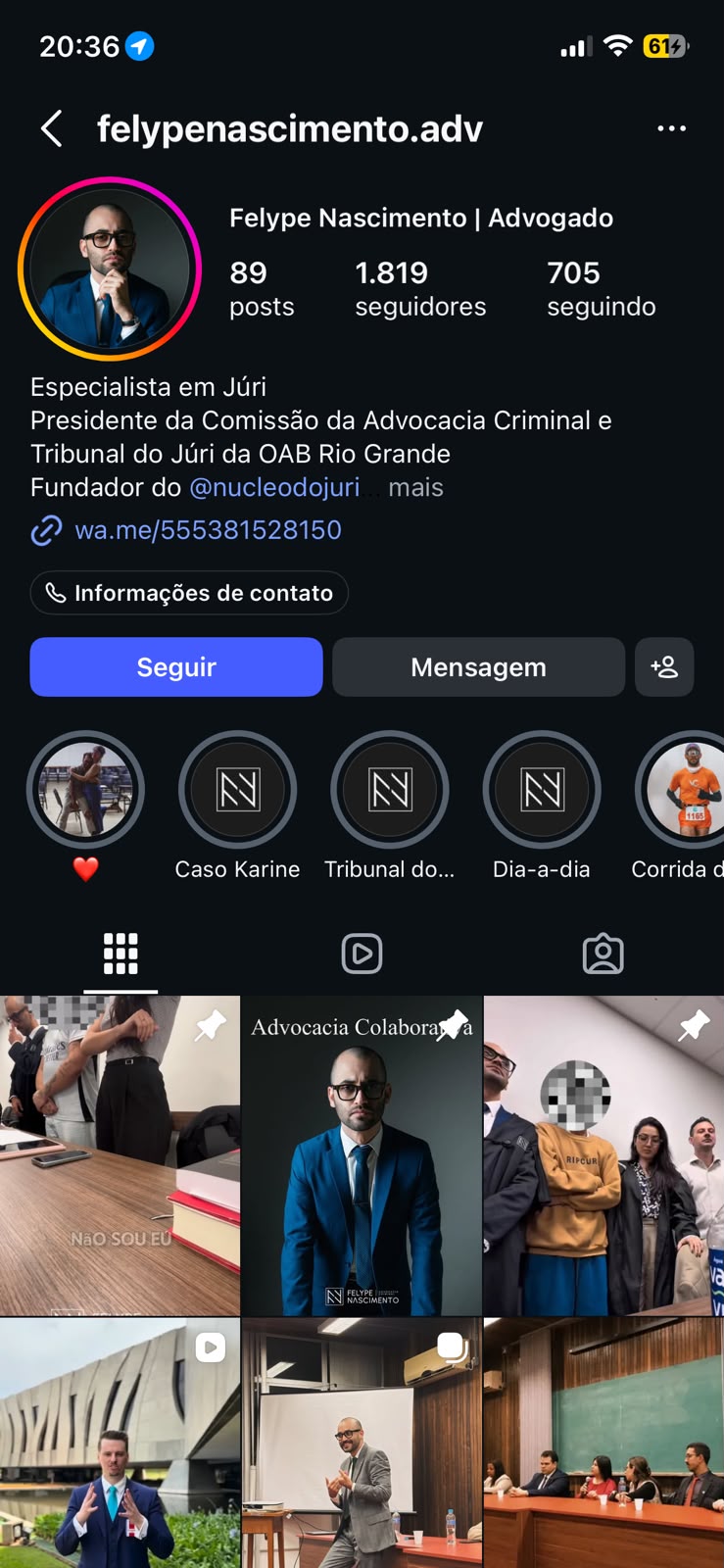Instagram Felype Nascimento